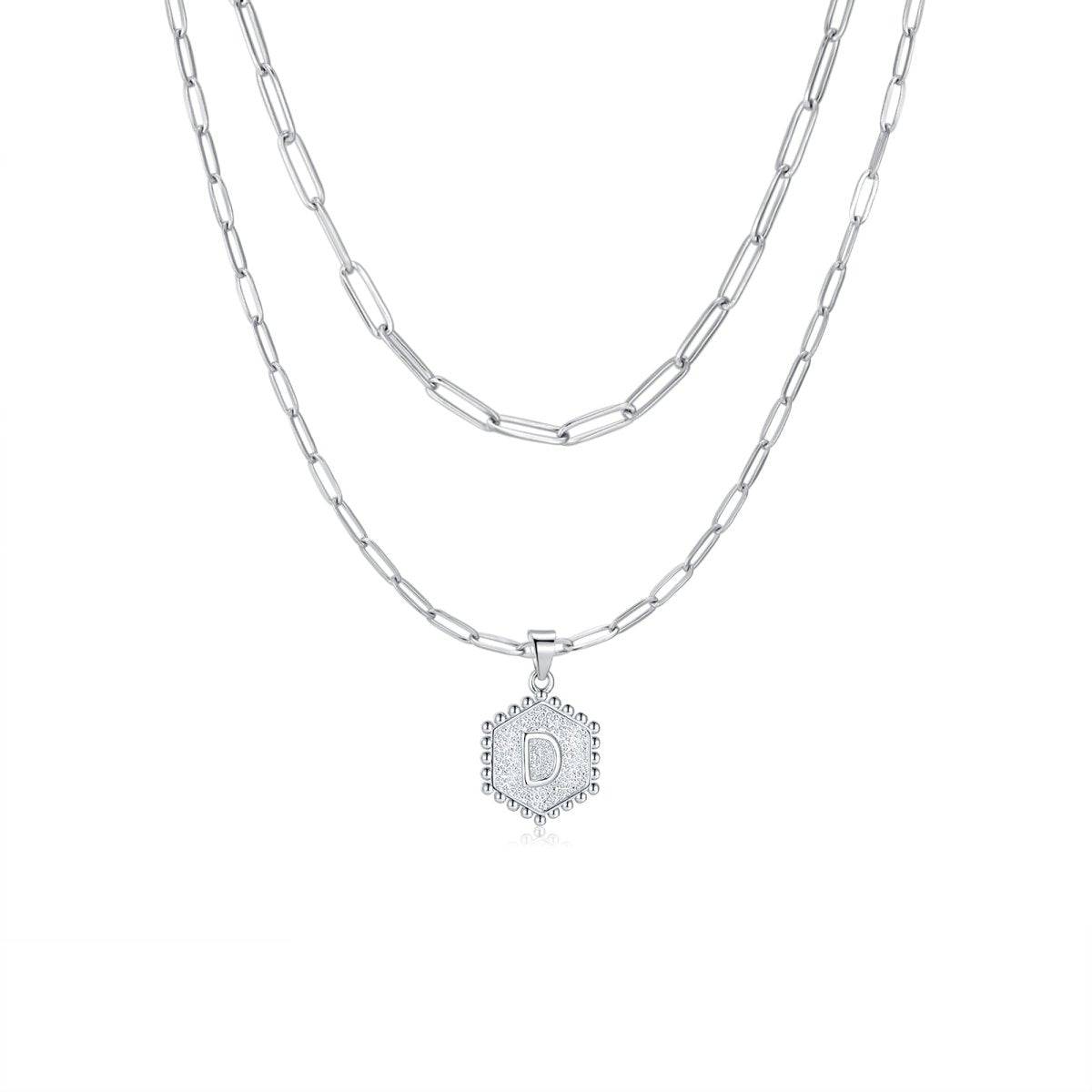 Collar Inicial Cadenas - LePetiteMarie