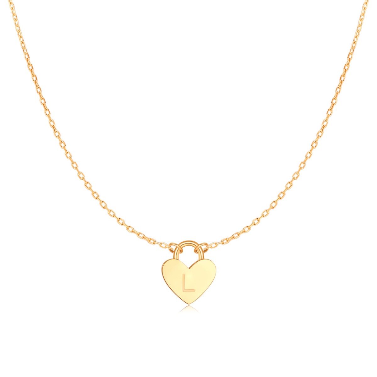 Collar Inicial Corazón - LePetiteMarie