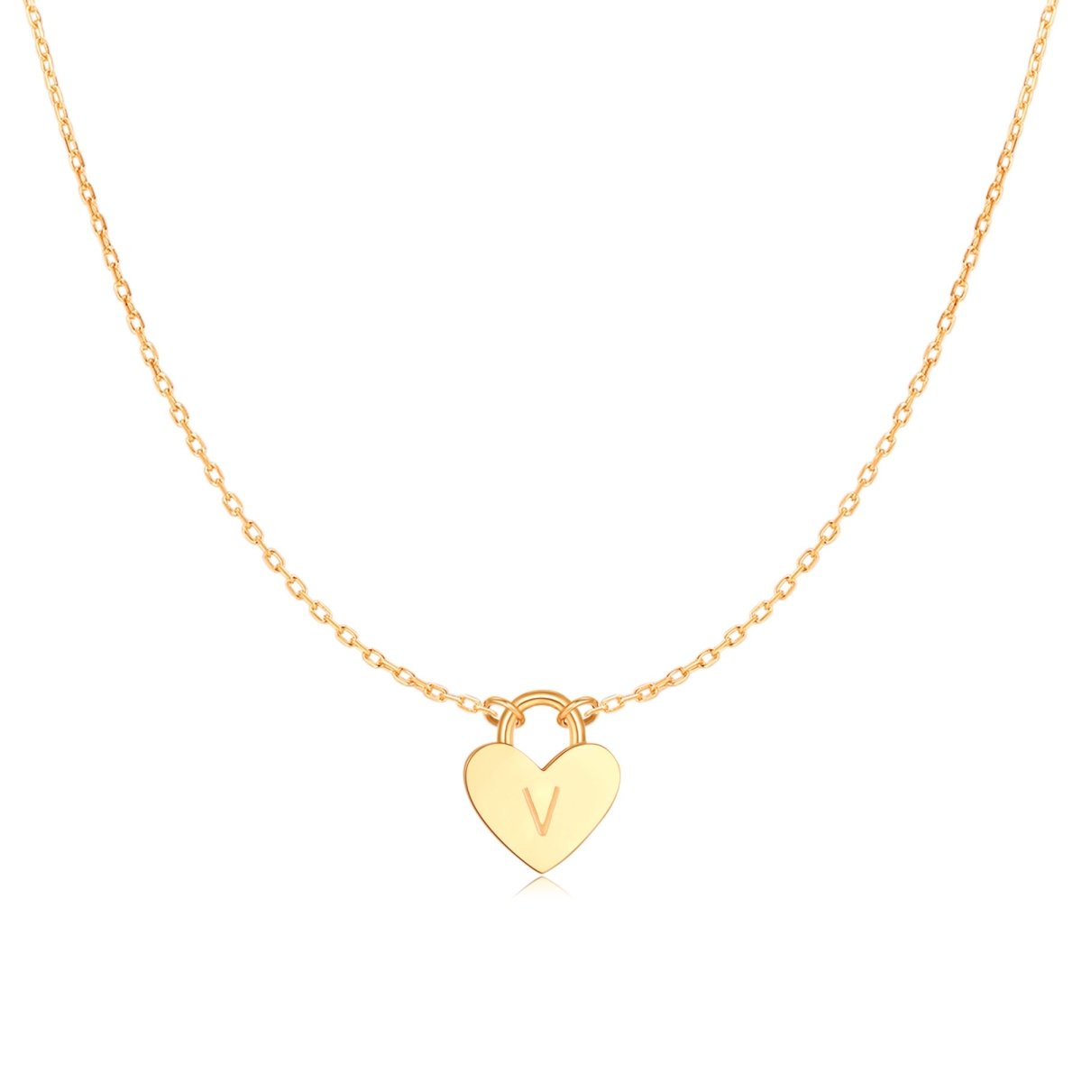 Collar Inicial Corazón - LePetiteMarie