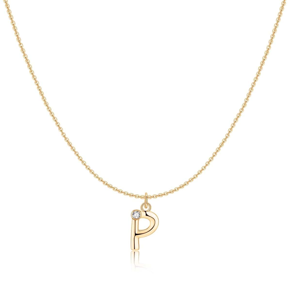 Collar Inicial Glitter - LePetiteMarie