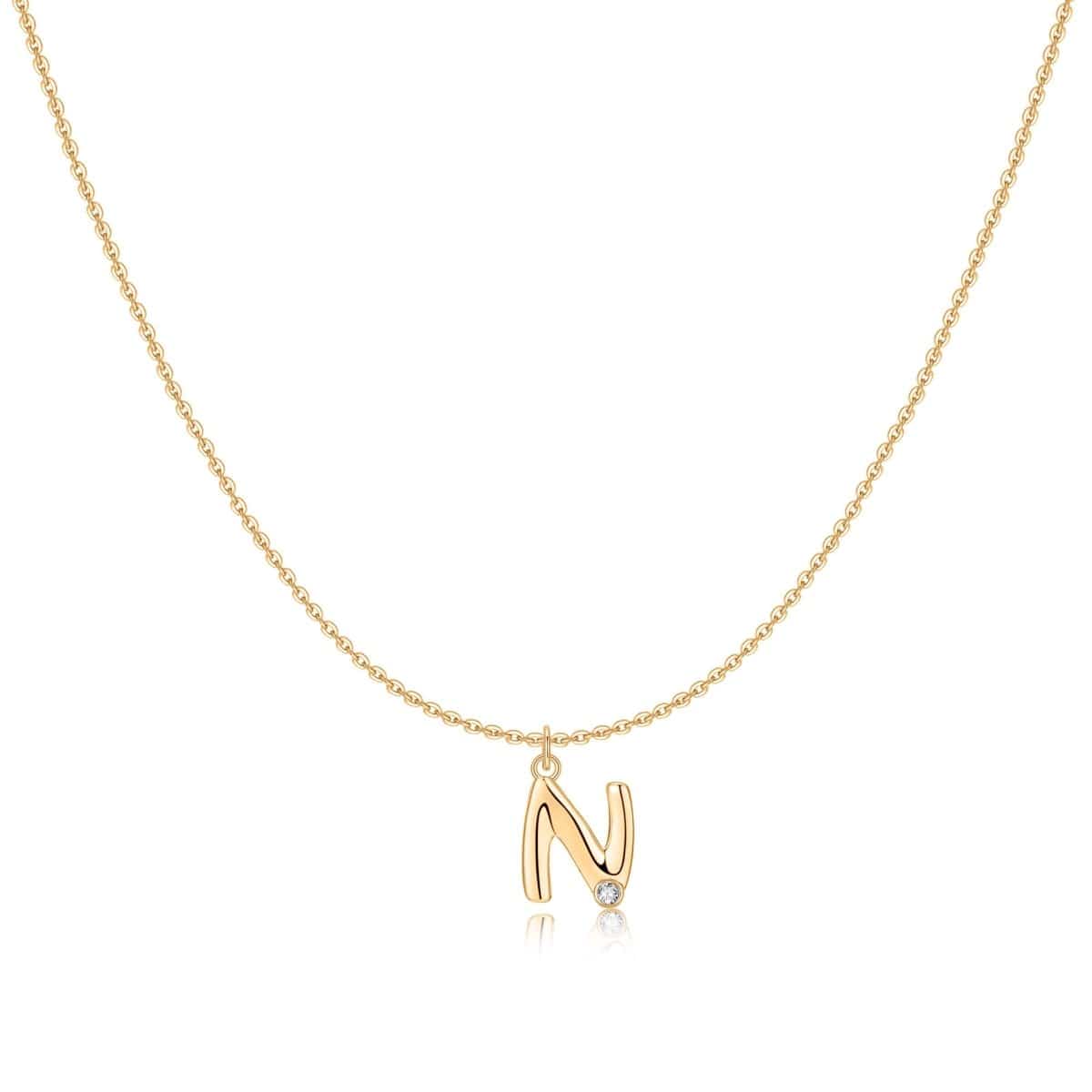 Collar Inicial Glitter - LePetiteMarie
