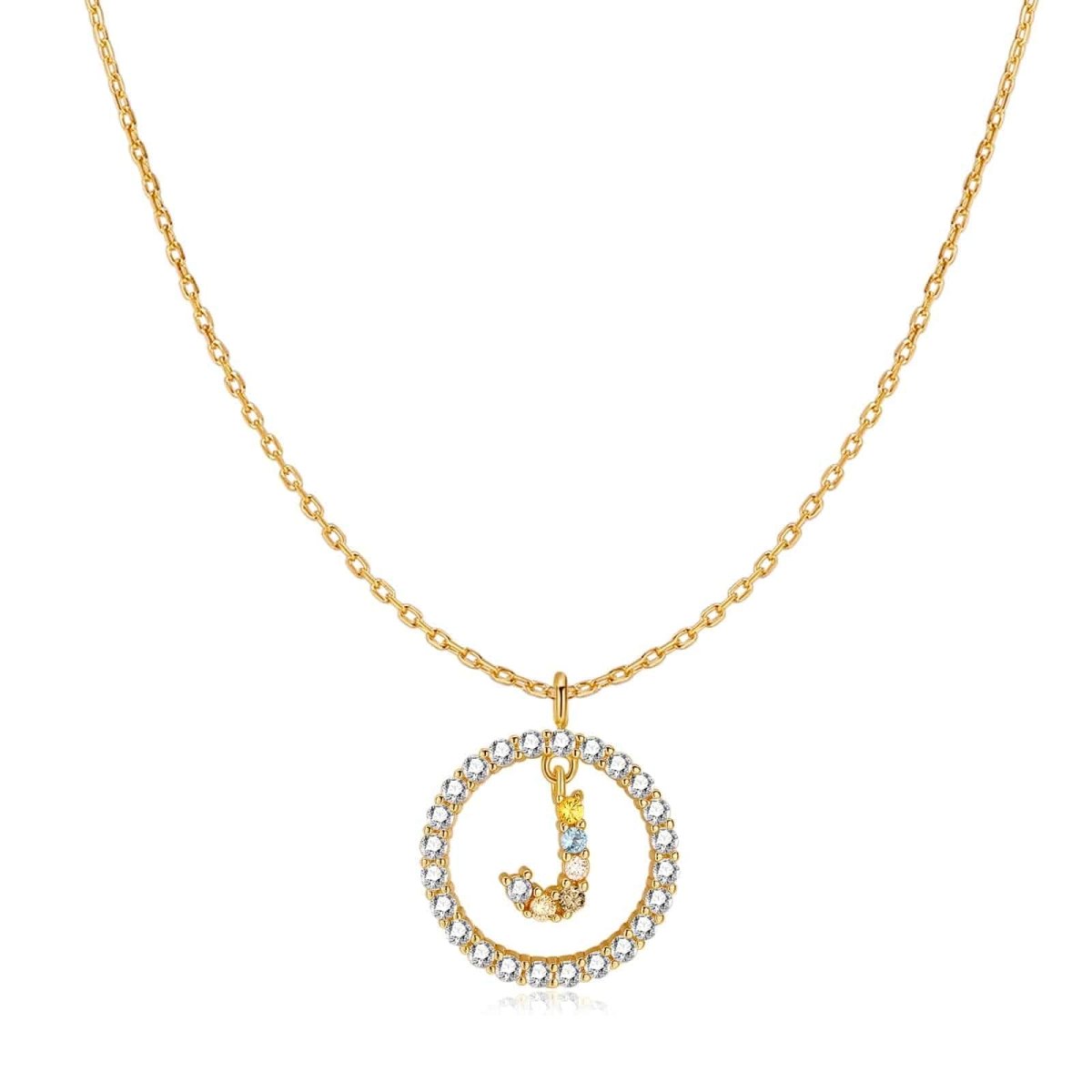 Collar Iniciales Brillantes - LePetiteMarie