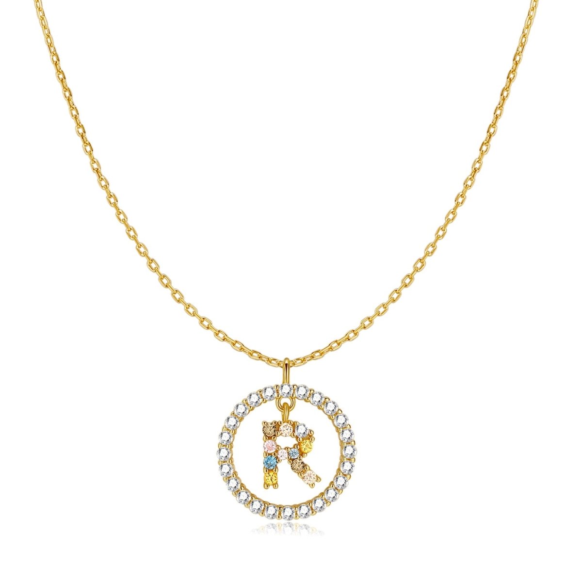 Collar Iniciales Brillantes - LePetiteMarie