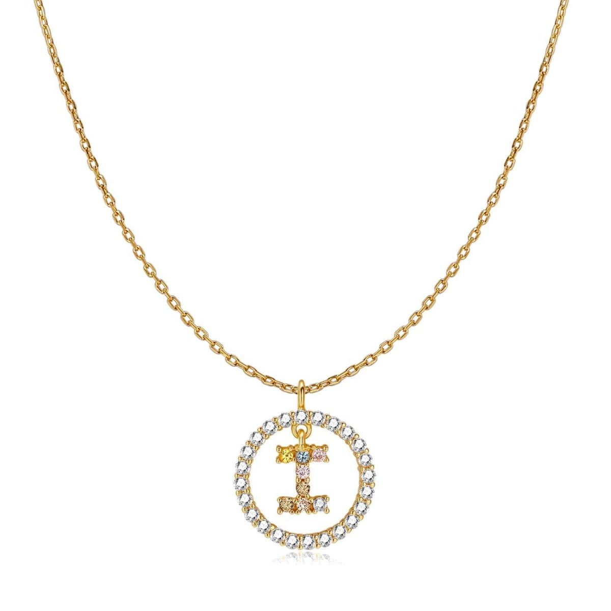 Collar Iniciales Brillantes - LePetiteMarie