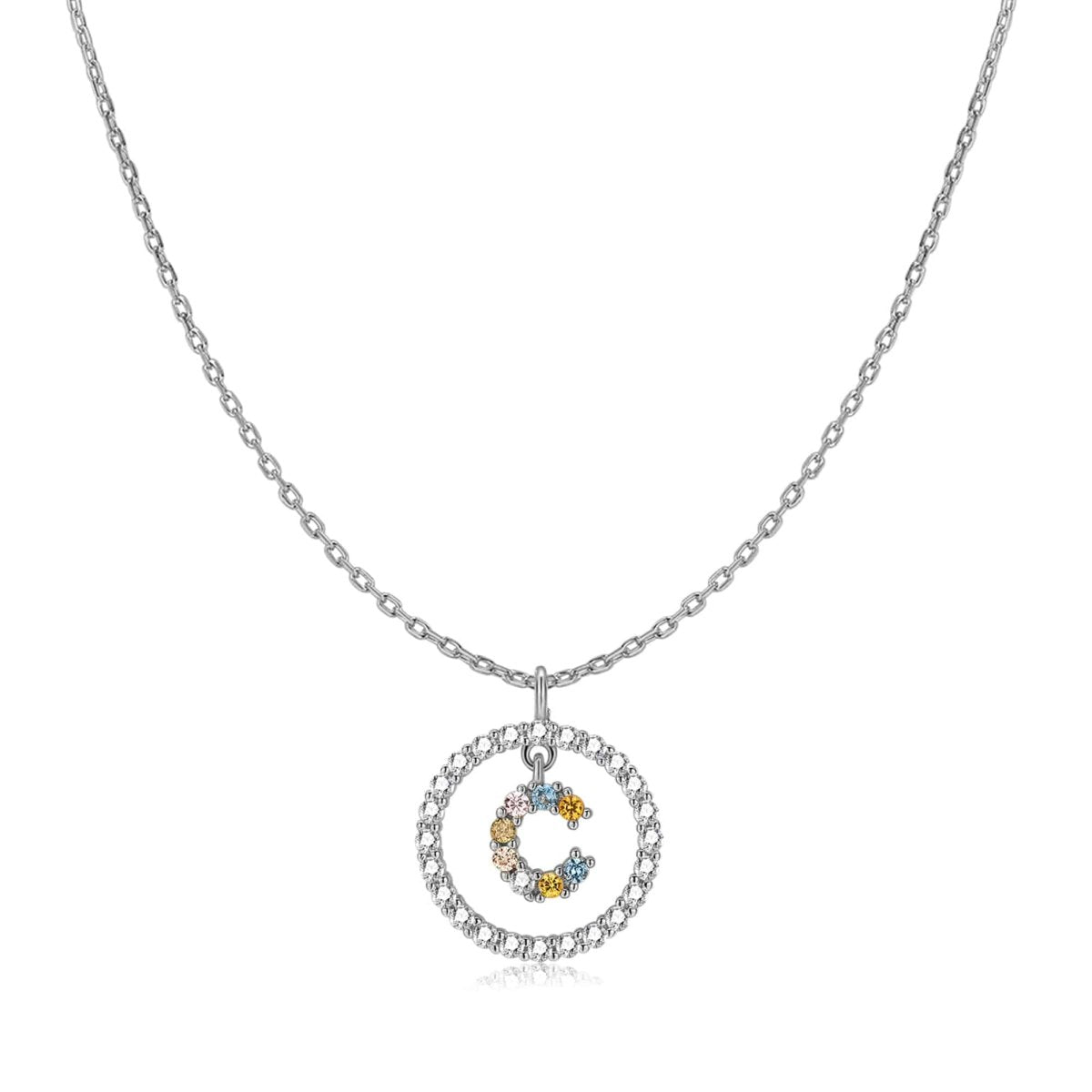 Collar Iniciales Brillantes - LePetiteMarie