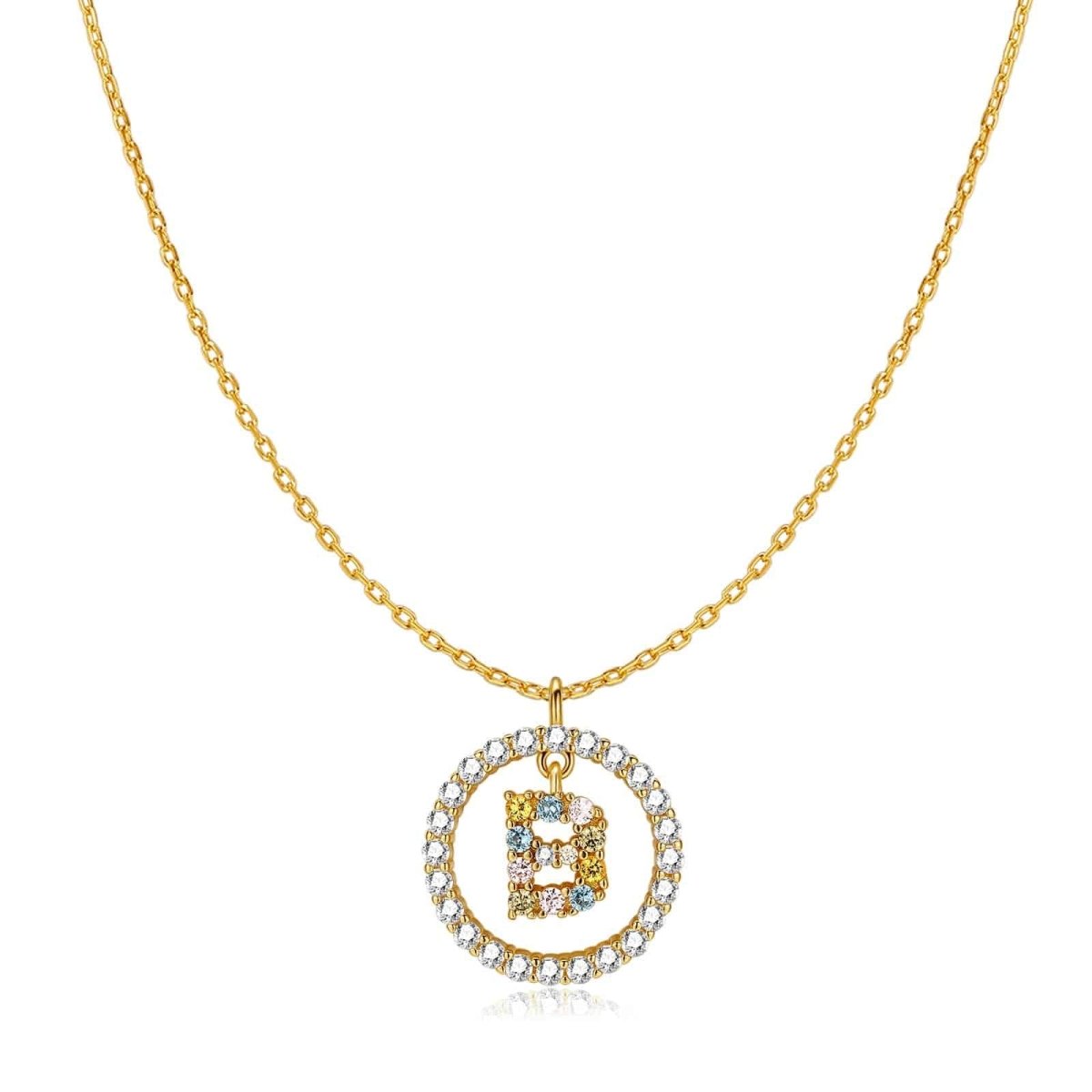 Collar Iniciales Brillantes - LePetiteMarie