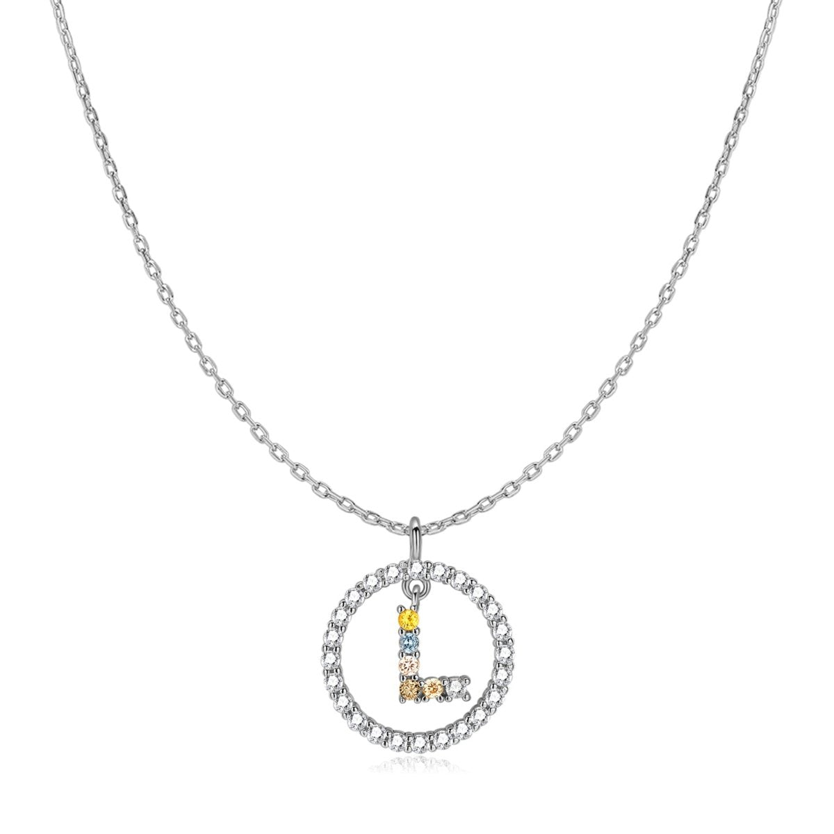 Collar Iniciales Brillantes - LePetiteMarie