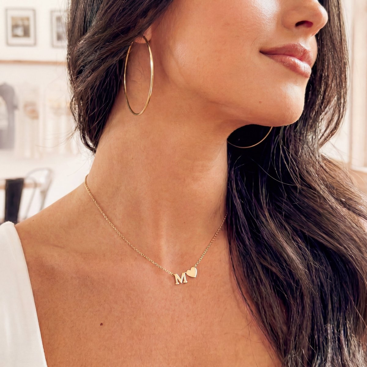 Collar Letra Amor - LePetiteMarie