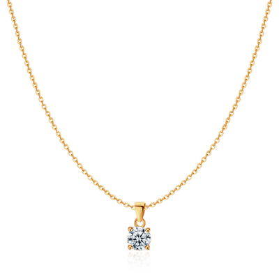 Collana con zirconi grandi