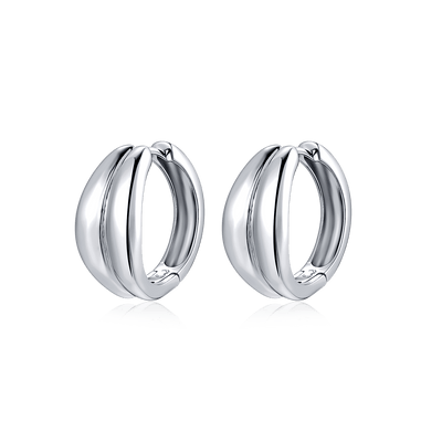 Boucles d’oreilles créoles Dupla