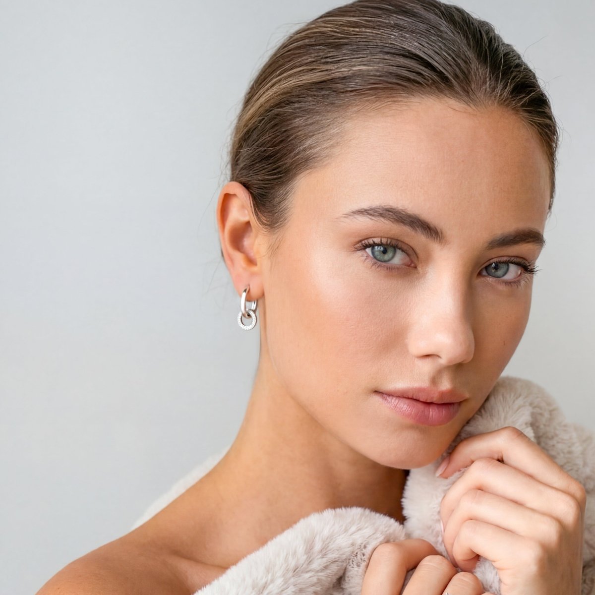Pendientes Aros Enlazados - LePetiteMarie