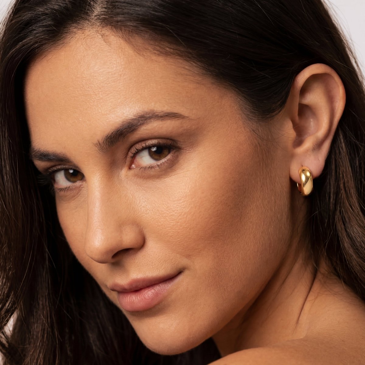 Pendientes Aros Redondeados - LePetiteMarie