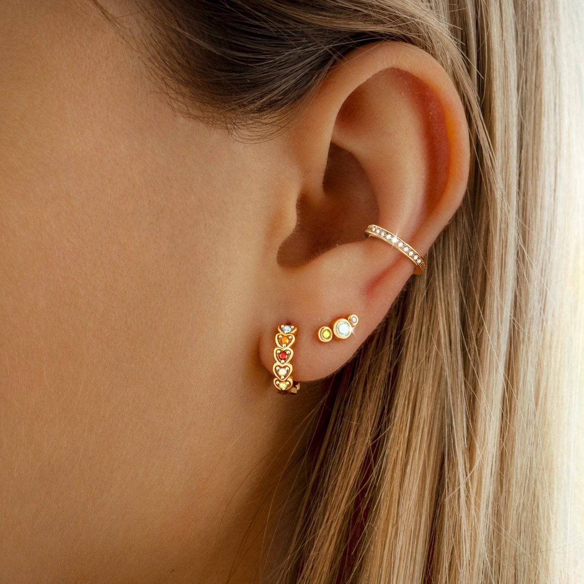 Pendientes Corazones Exóticos - LePetiteMarie