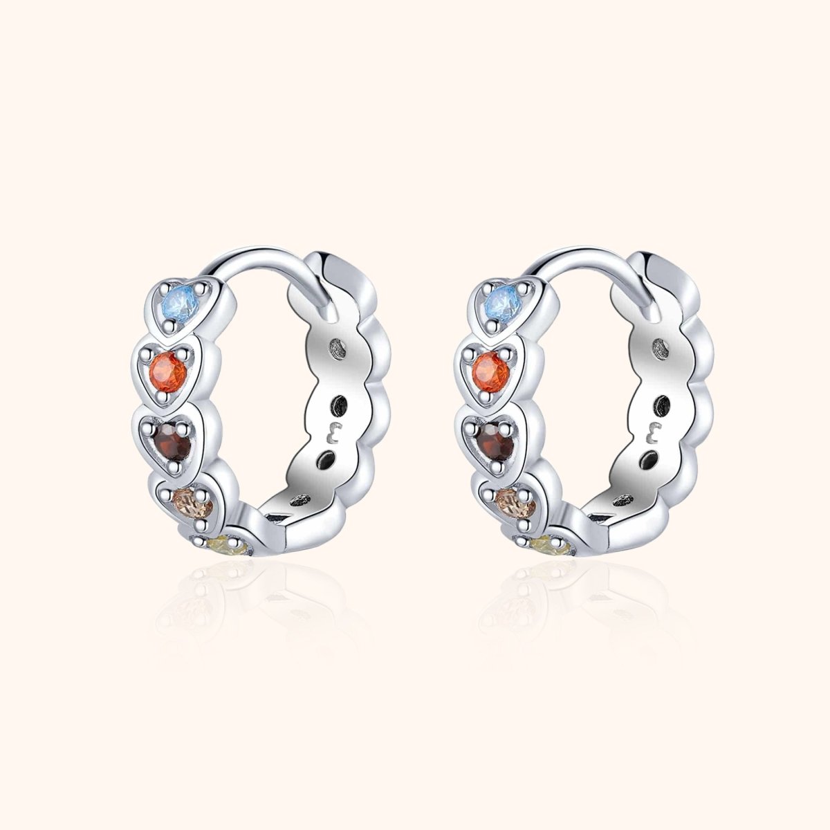 Pendientes Corazones Exóticos - LePetiteMarie