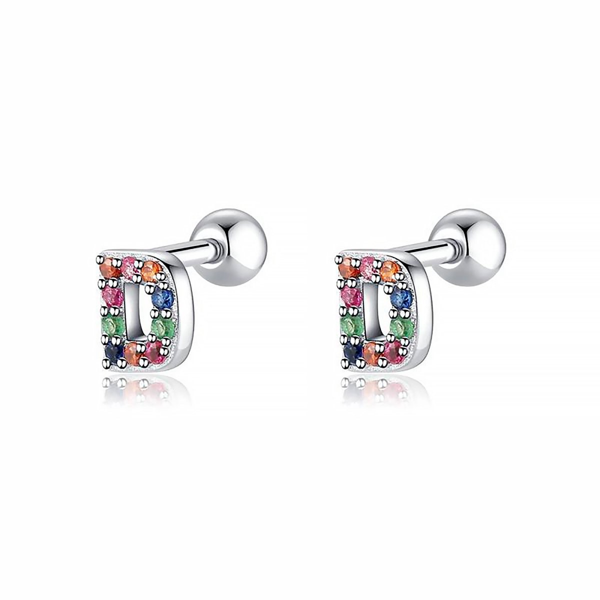 Pendientes Letritas Color - LePetiteMarie