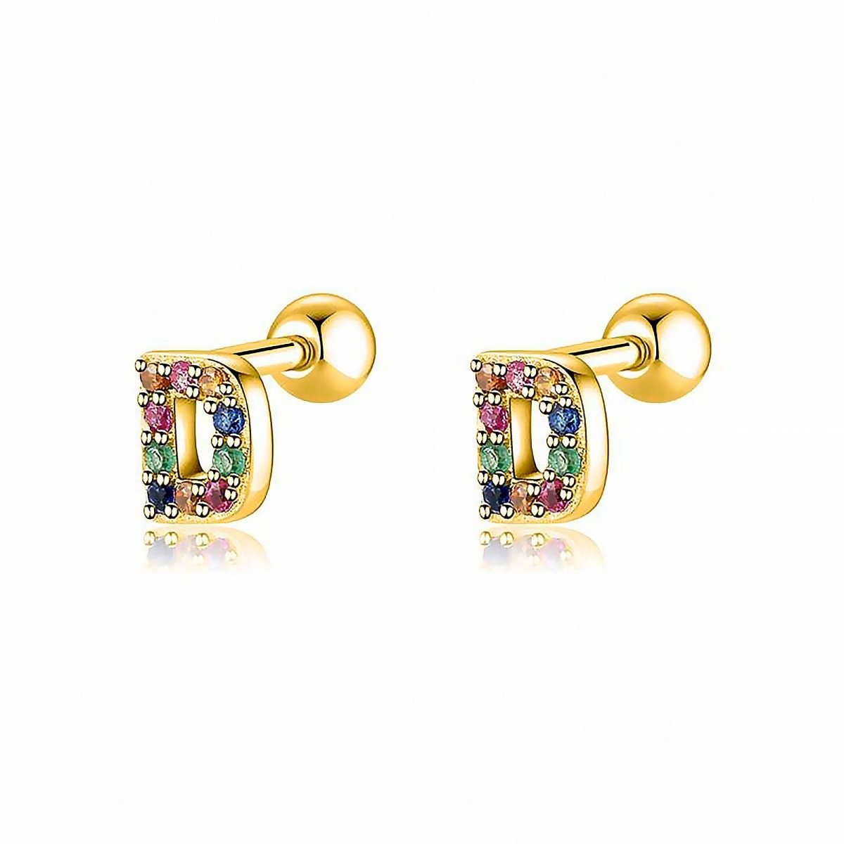 Pendientes Letritas Color - LePetiteMarie