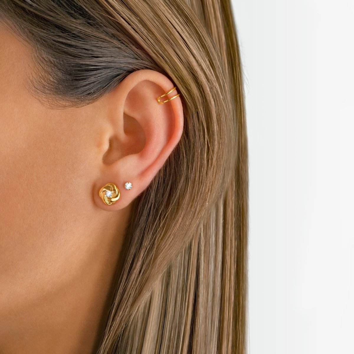 Pendientes Pequeña Circonita - LePetiteMarie