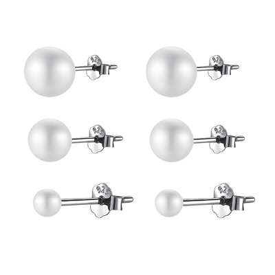 Boucles d’oreilles en nacre