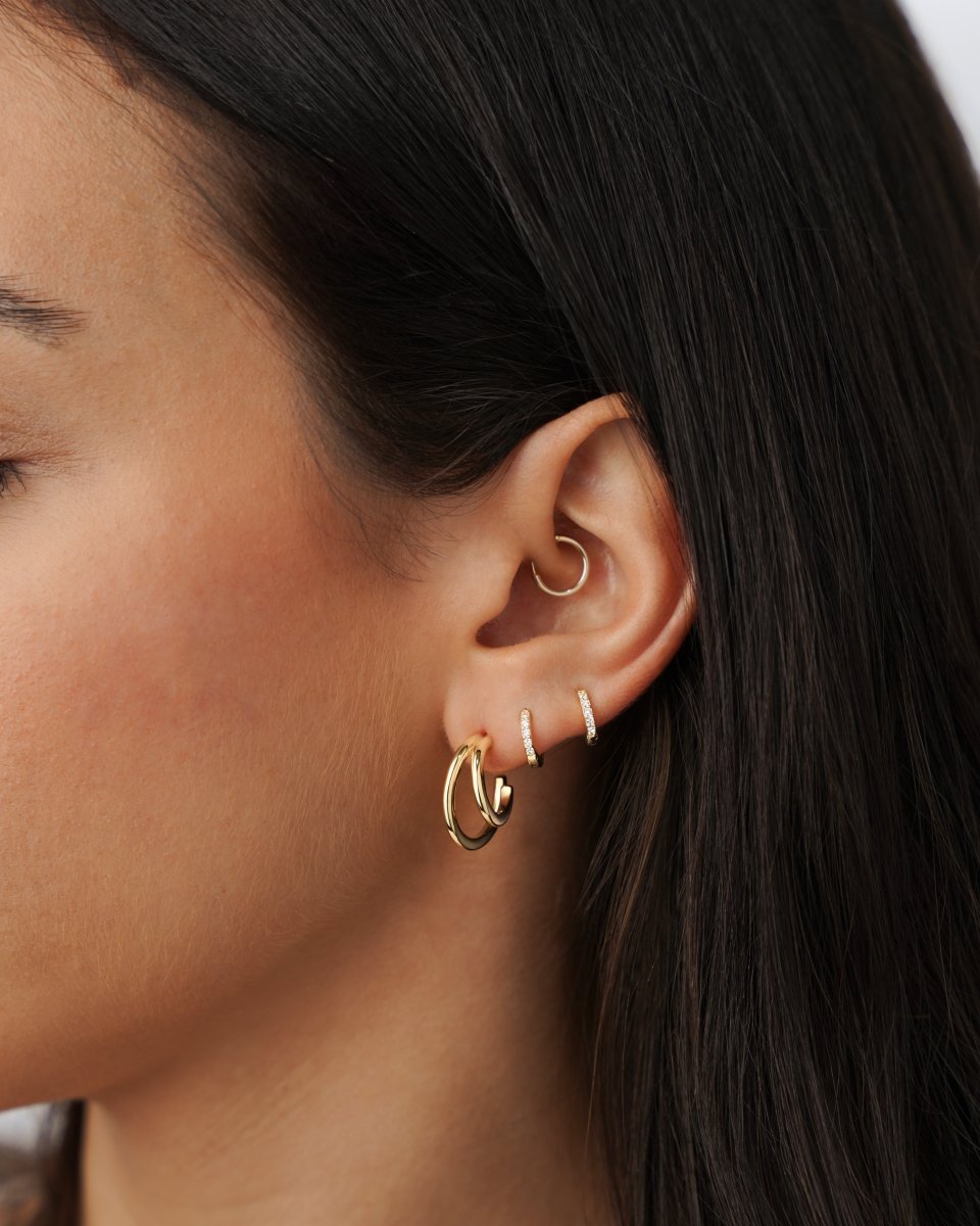 Pendientes Triple Aros - LePetiteMarie