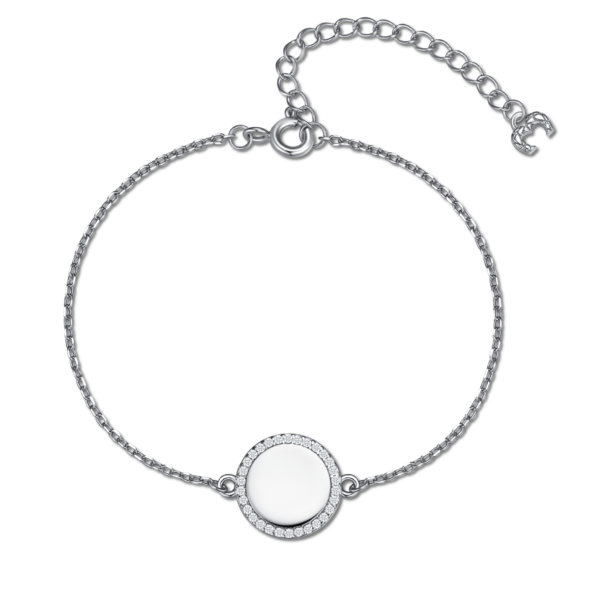 Crystalline Contour Bracelet - Personalized - SophiaJewels