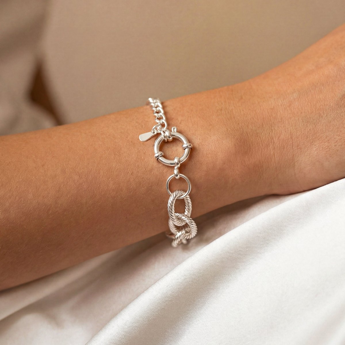 Pulsera Eslabón Trenza - LePetiteMarie