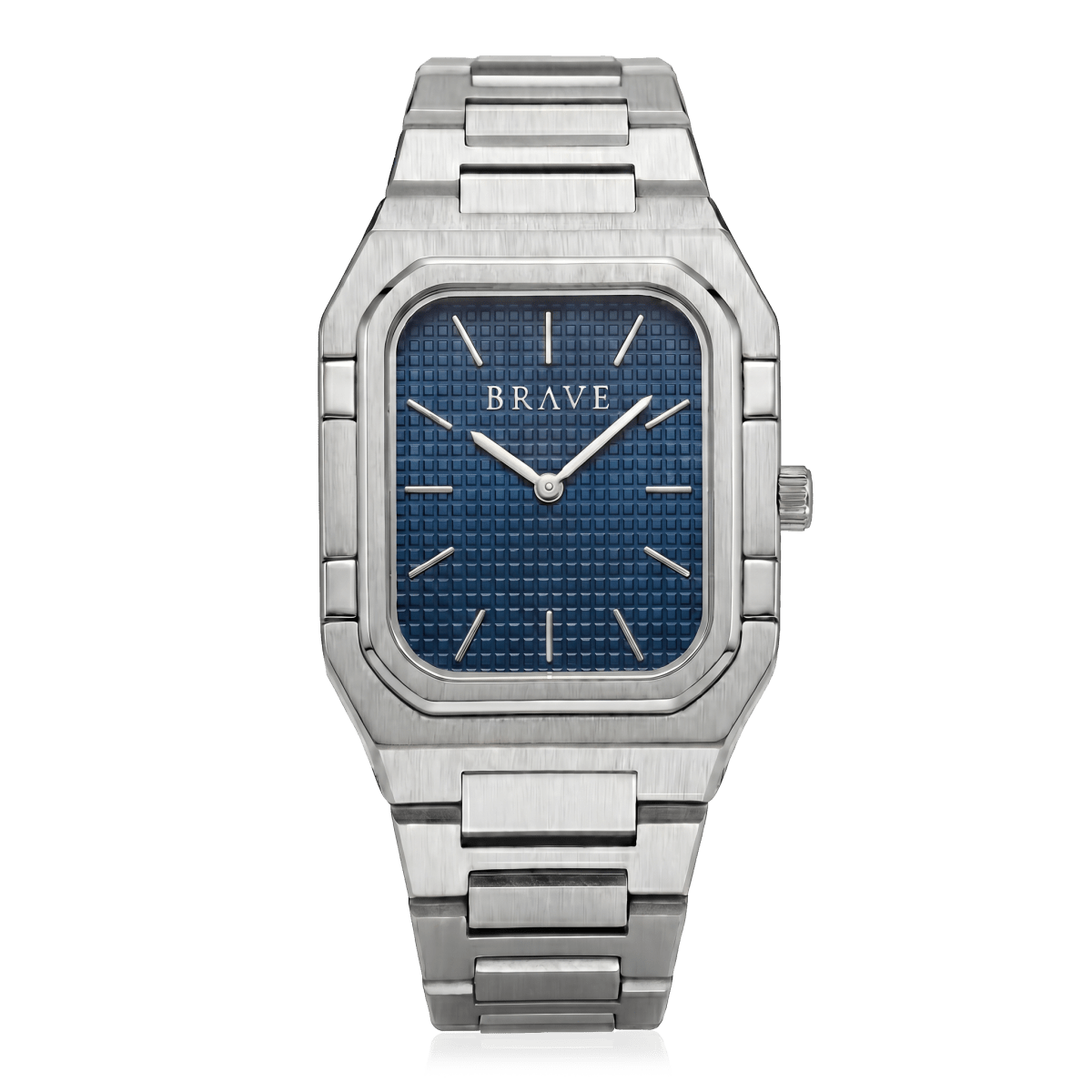 Reloj BRAVE ~ Brando Silver - Navy - LePetiteMarie