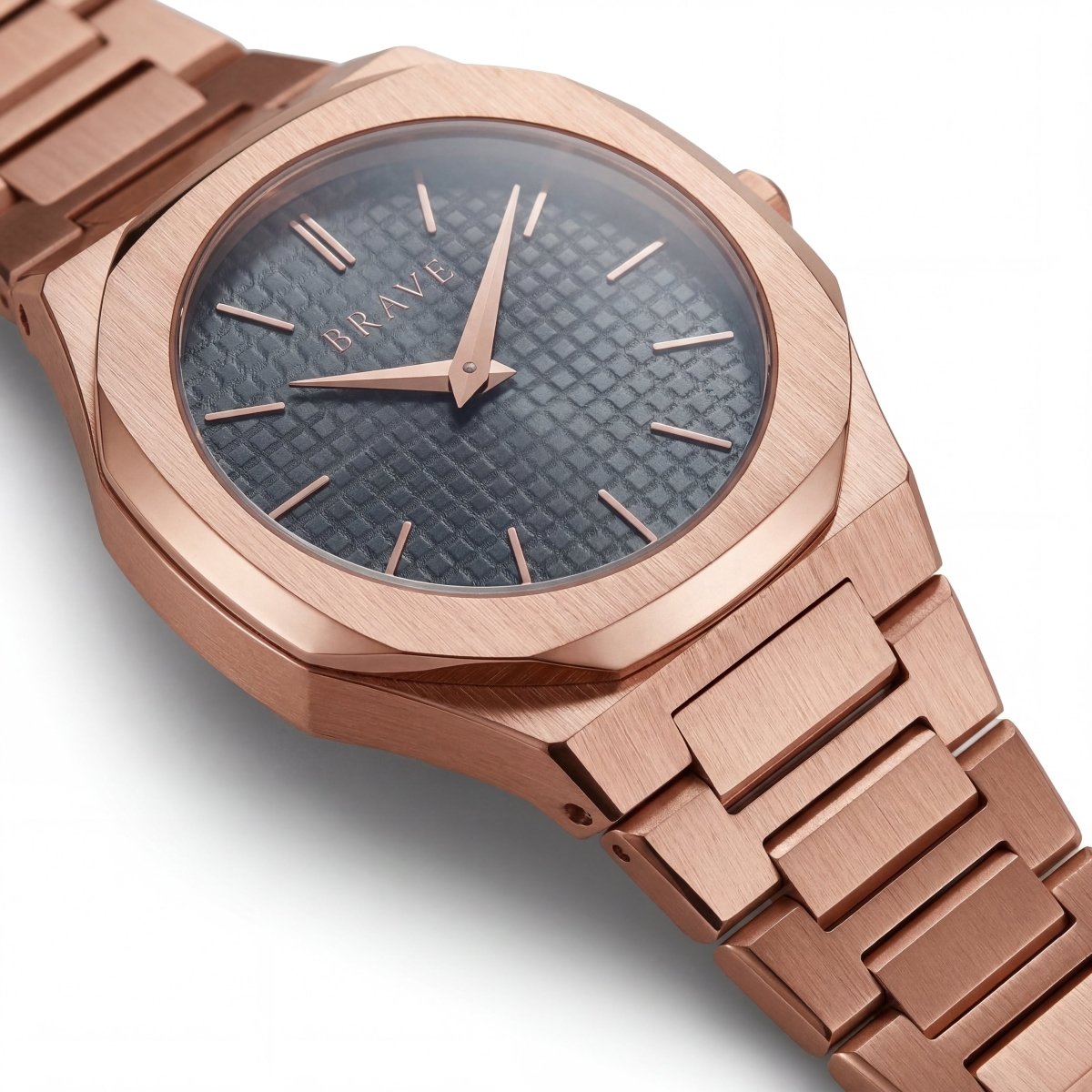 Reloj BRAVE ~ Empire Rose Gold - Blue - LePetiteMarie