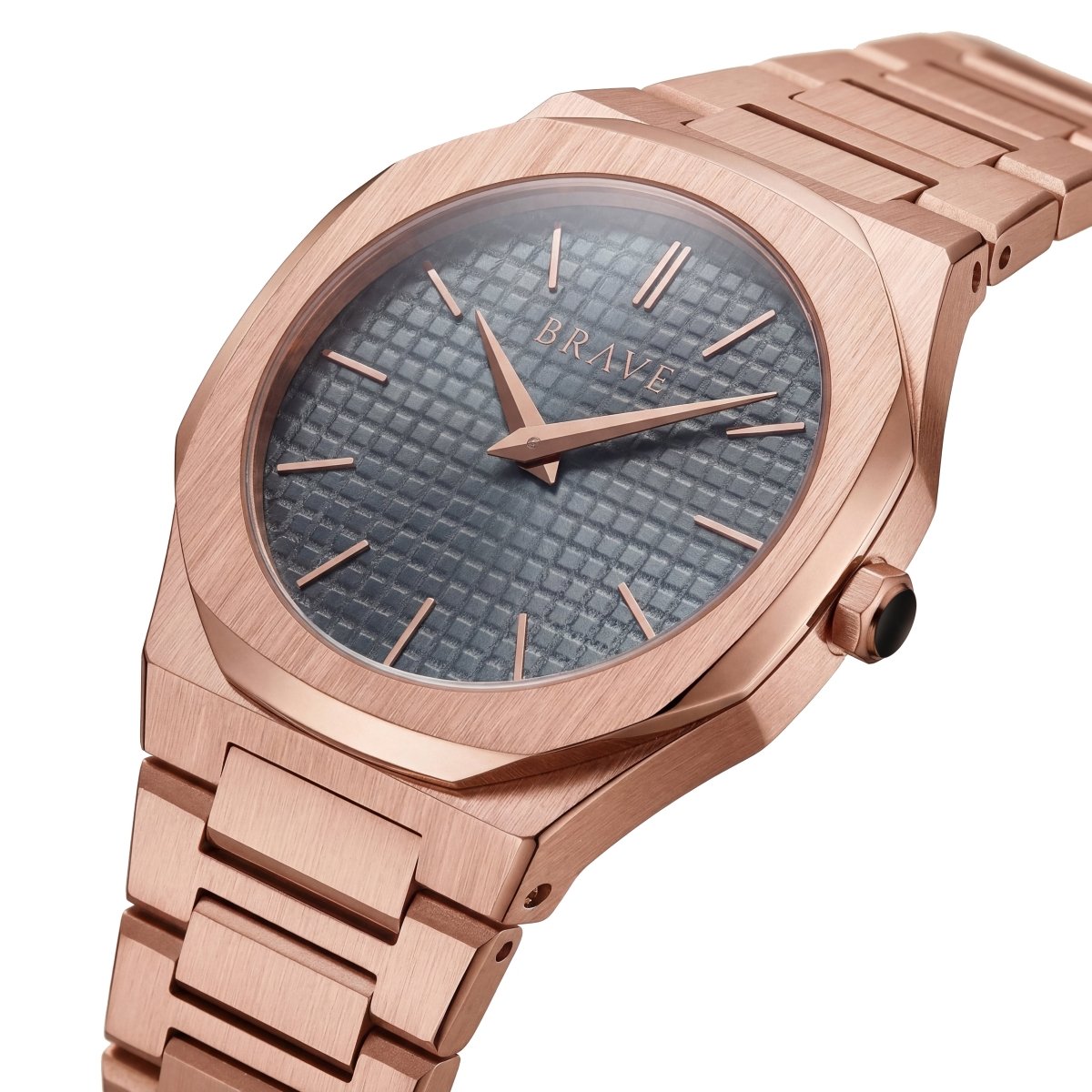 Reloj BRAVE ~ Empire Rose Gold - Blue - LePetiteMarie