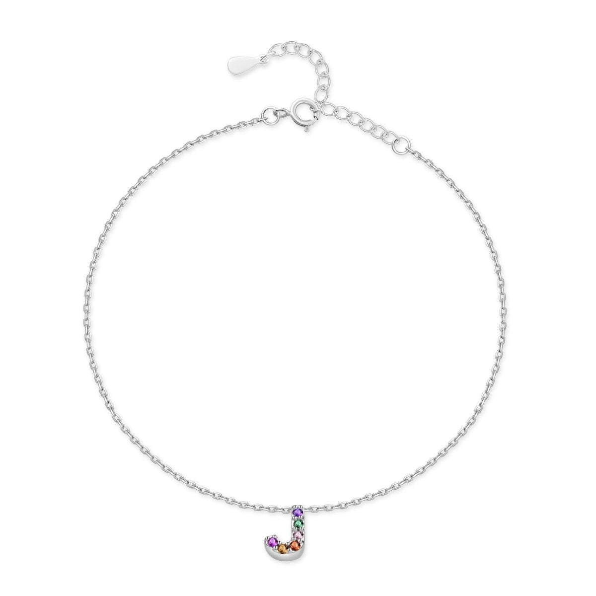 Tobillera Inicial Irisada - LePetiteMarie