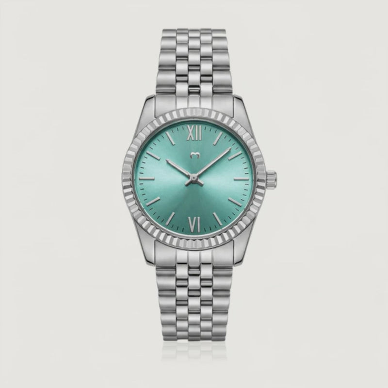 Montre ~ Century Silver-Soft Green