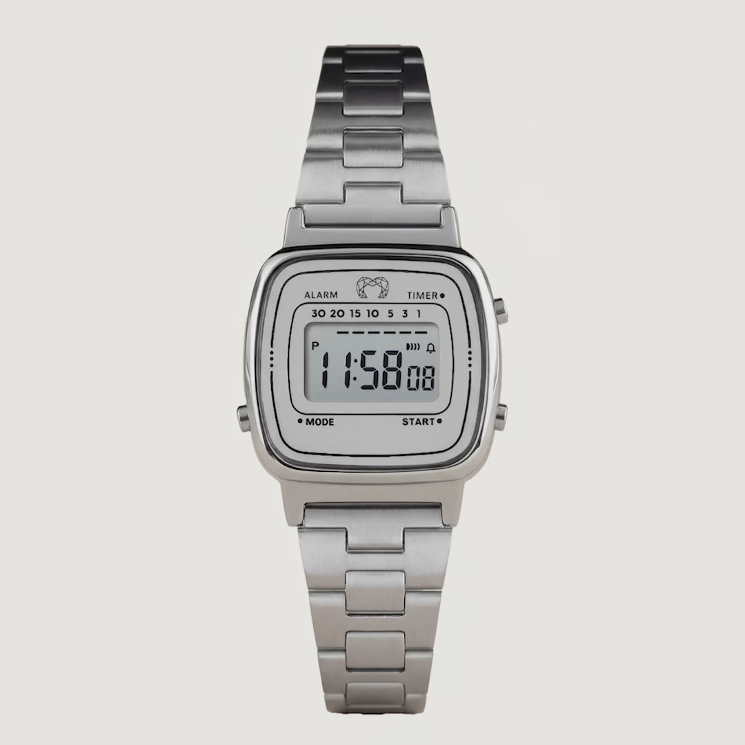 Montre Vintage Mini ~ Argent