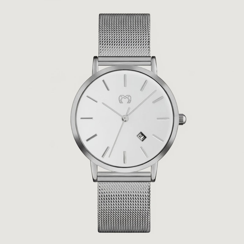 Montre Petite Marie ~ SilverWhite