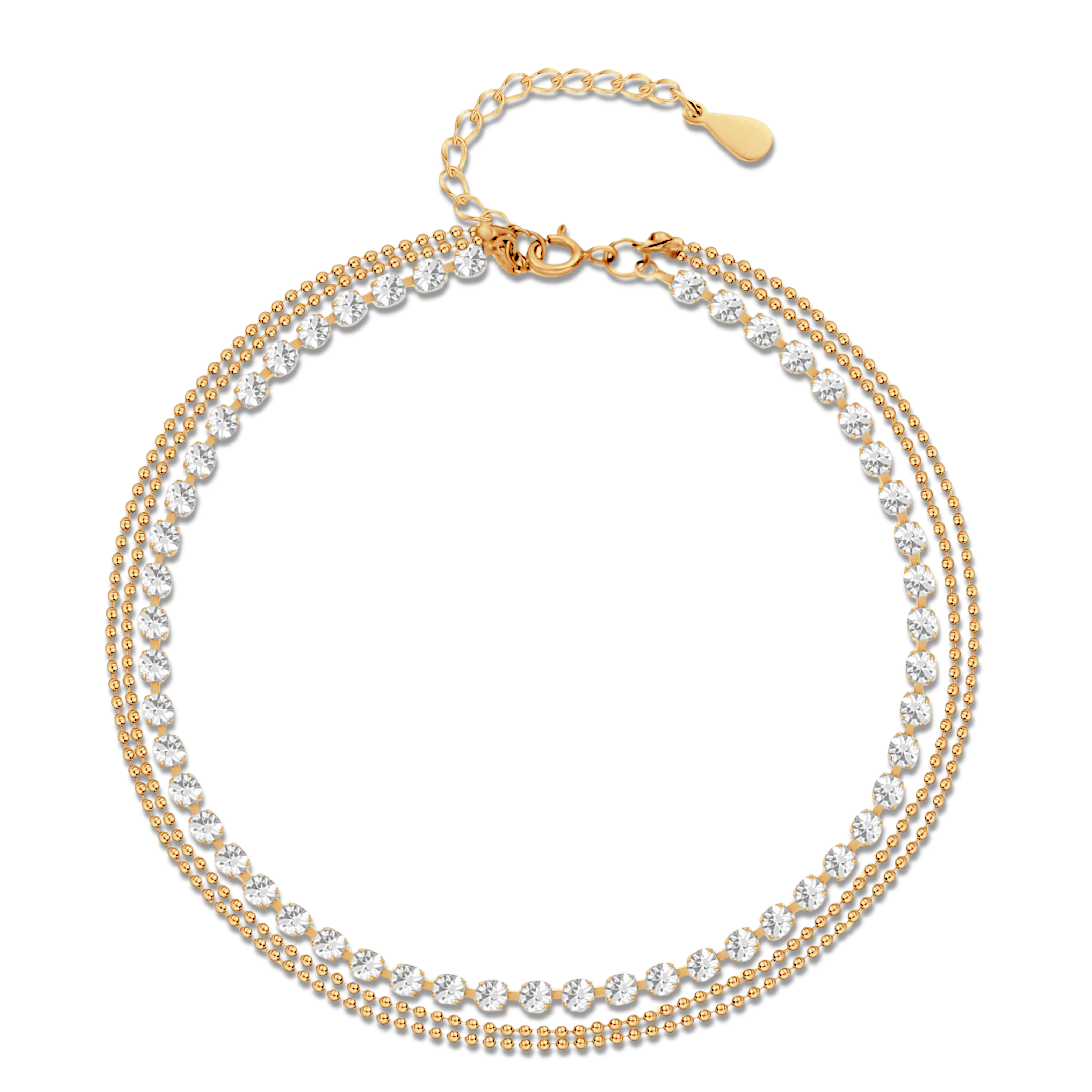 Brilliants Anklet - SophiaJewels