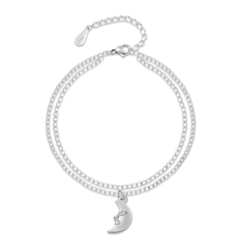 Moon Anklet - SophiaJewels