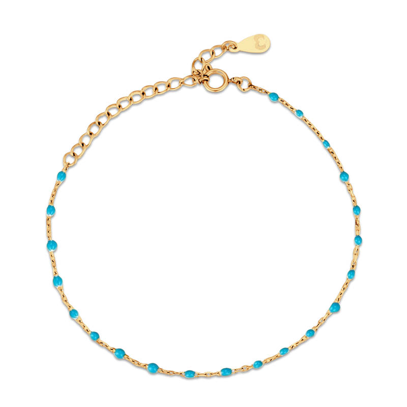 Ultramarine Blue Anklet - SophiaJewels