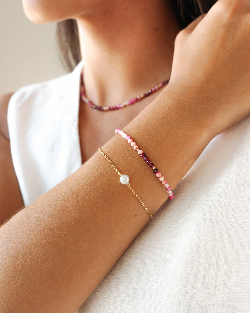 Purple Crystal Bracelet - SophiaJewels