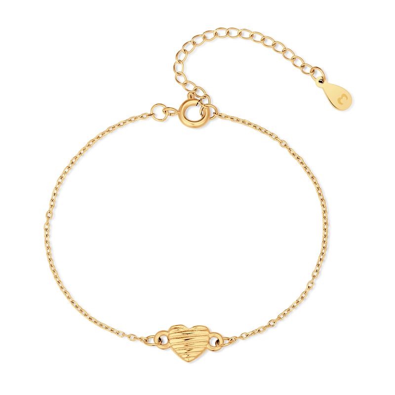 Herz-Relief-Armband