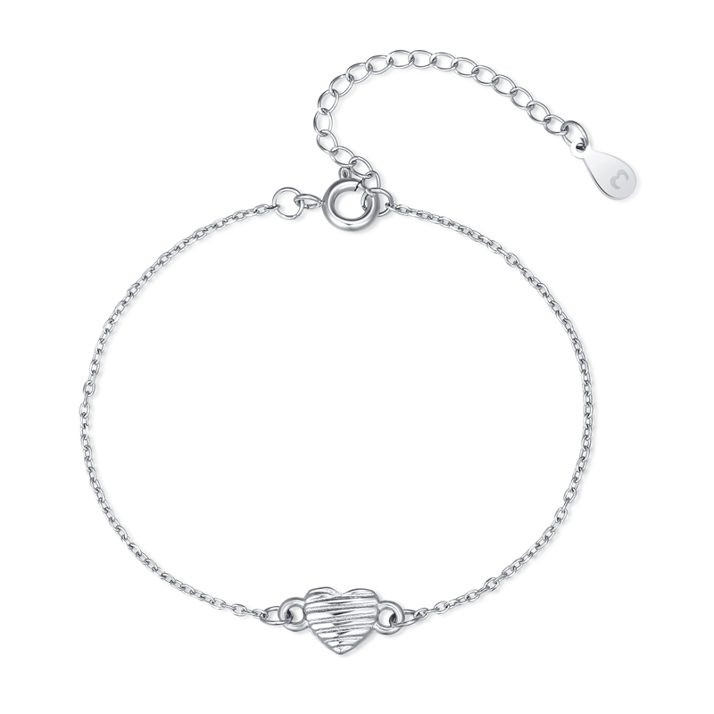 Herz-Relief-Armband
