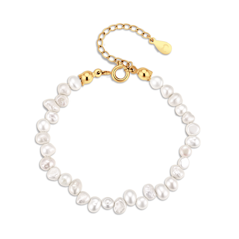 Bracelet perles moulées