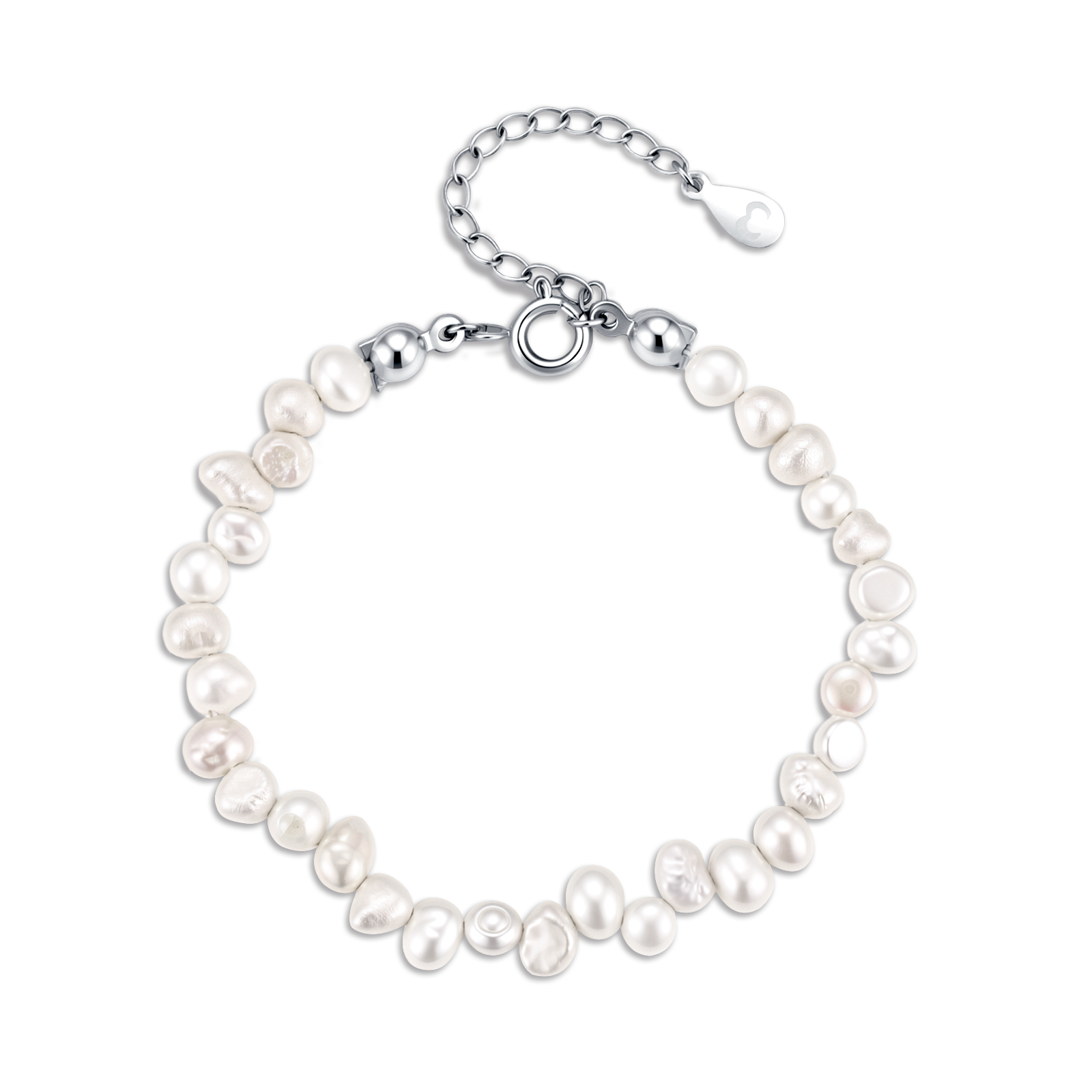 Bracelet perles moulées