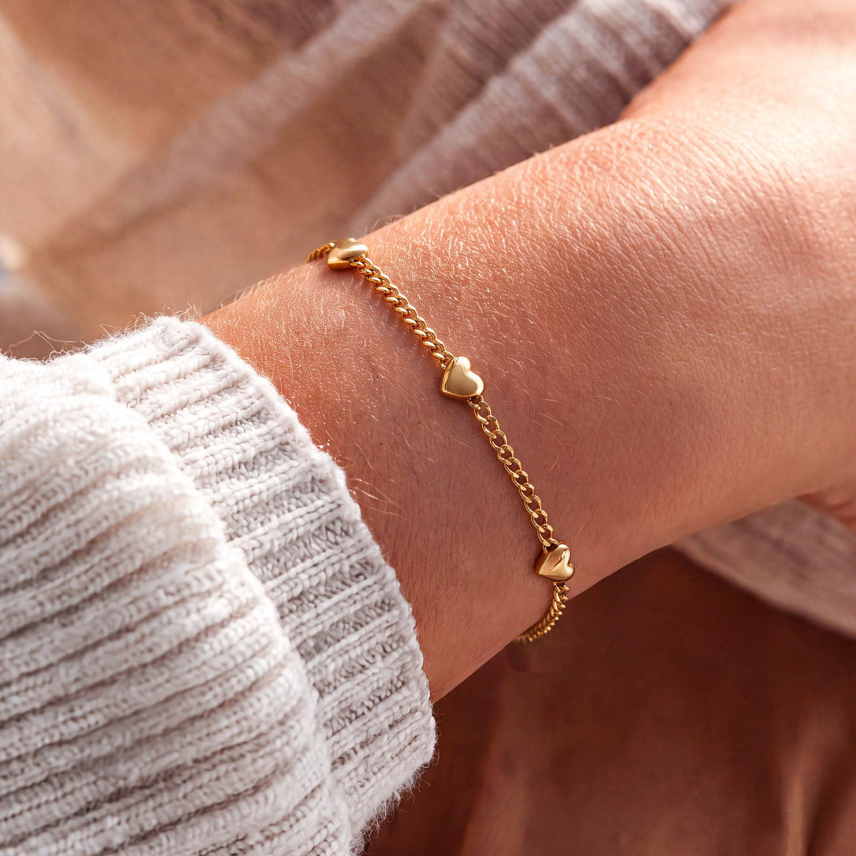 Bracelet Cœurs d’amour