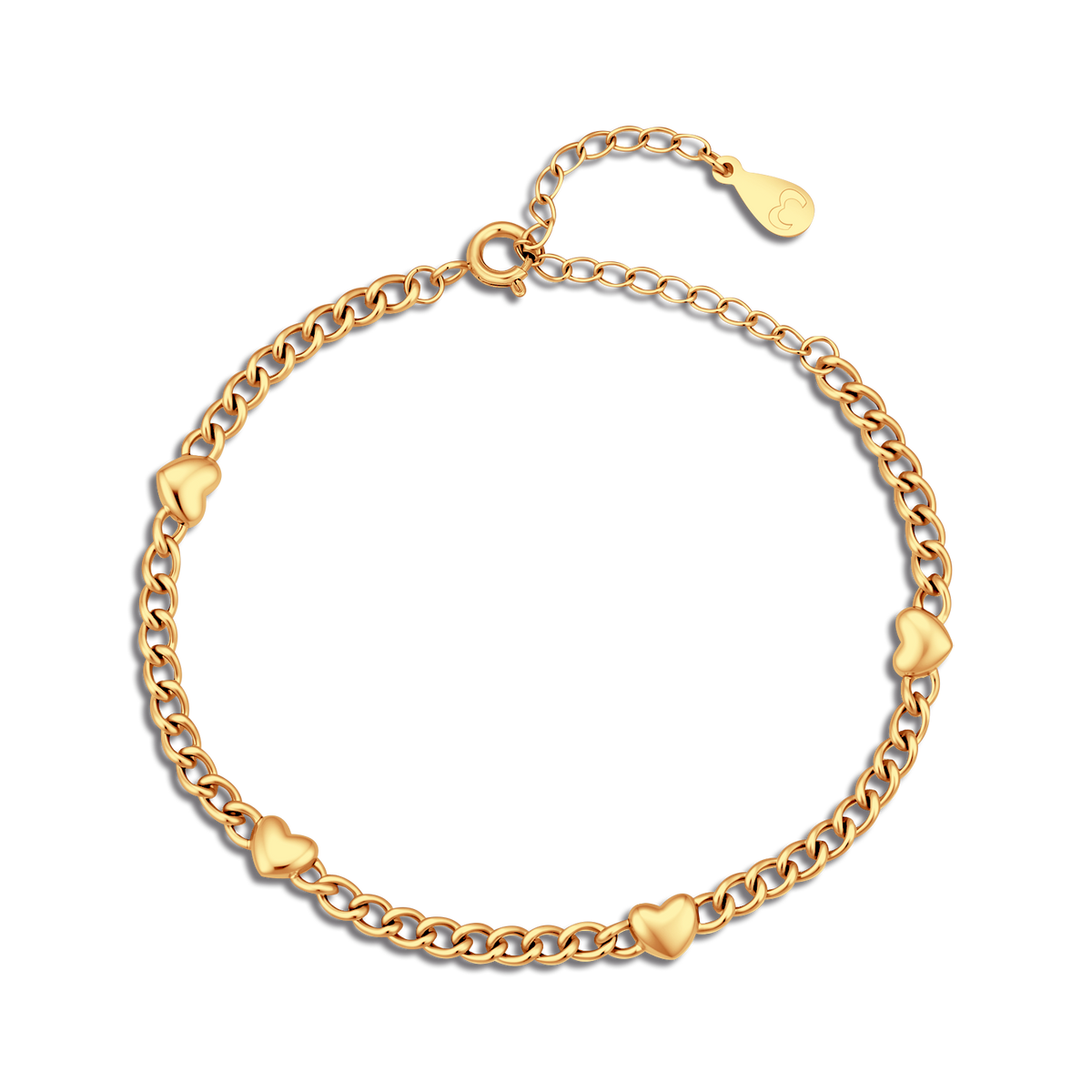 Bracelet Cœurs d’amour