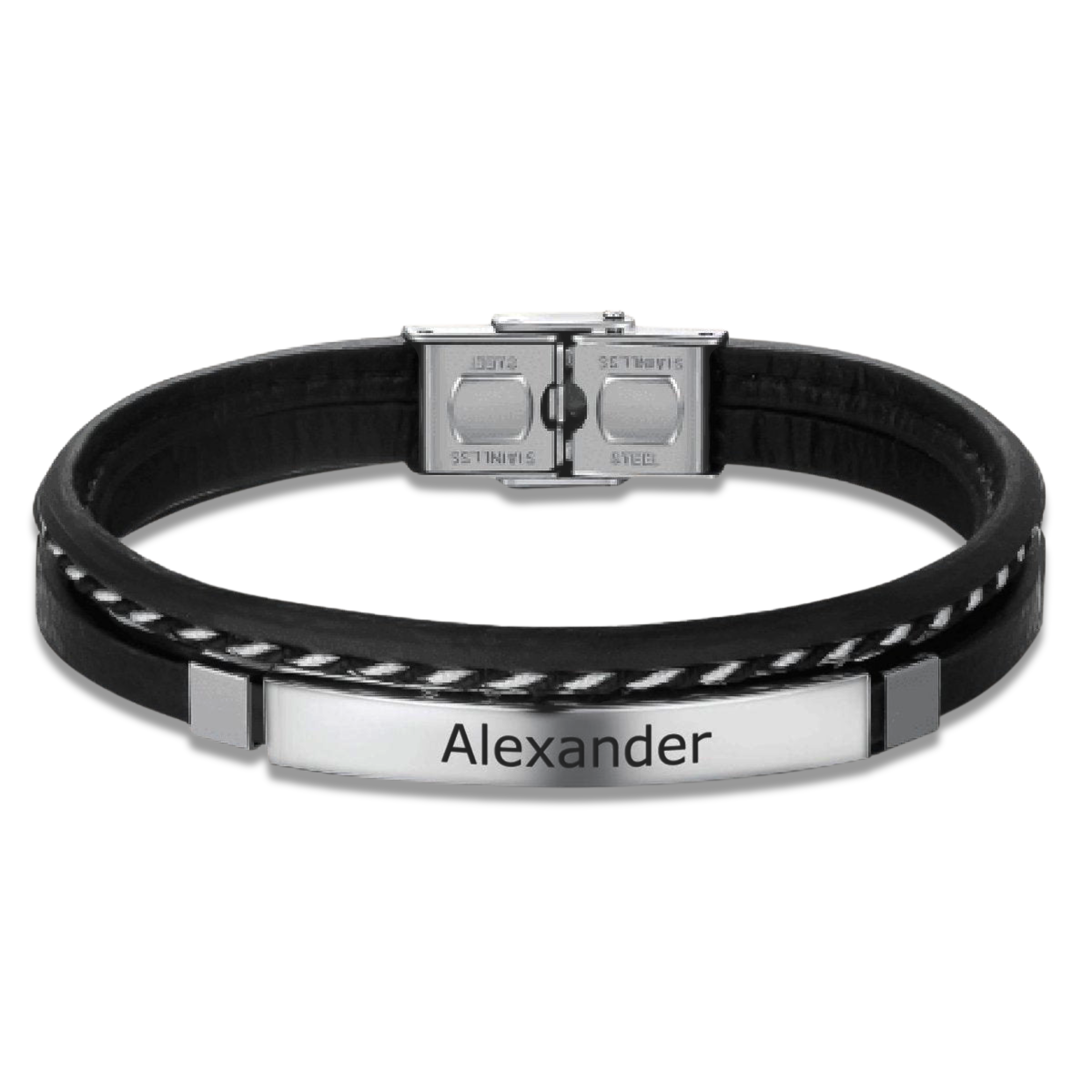 Lord BRAVE Men's Bracelet  - Personalised - SophiaJewels