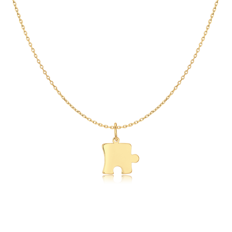 Puzzle Necklace - Personalized - SophiaJewels