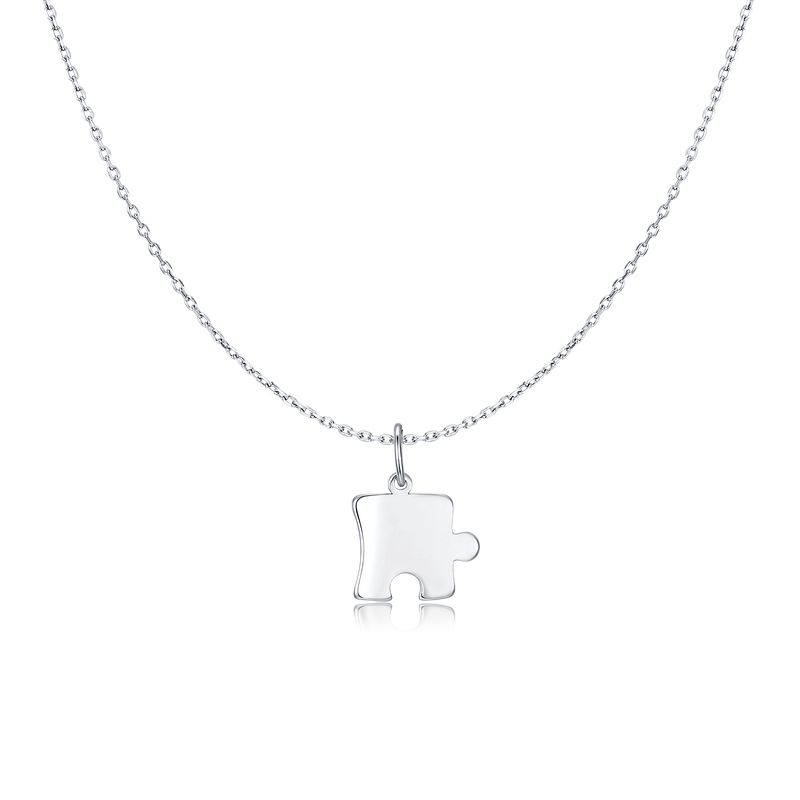 Puzzle Necklace - Personalized - SophiaJewels