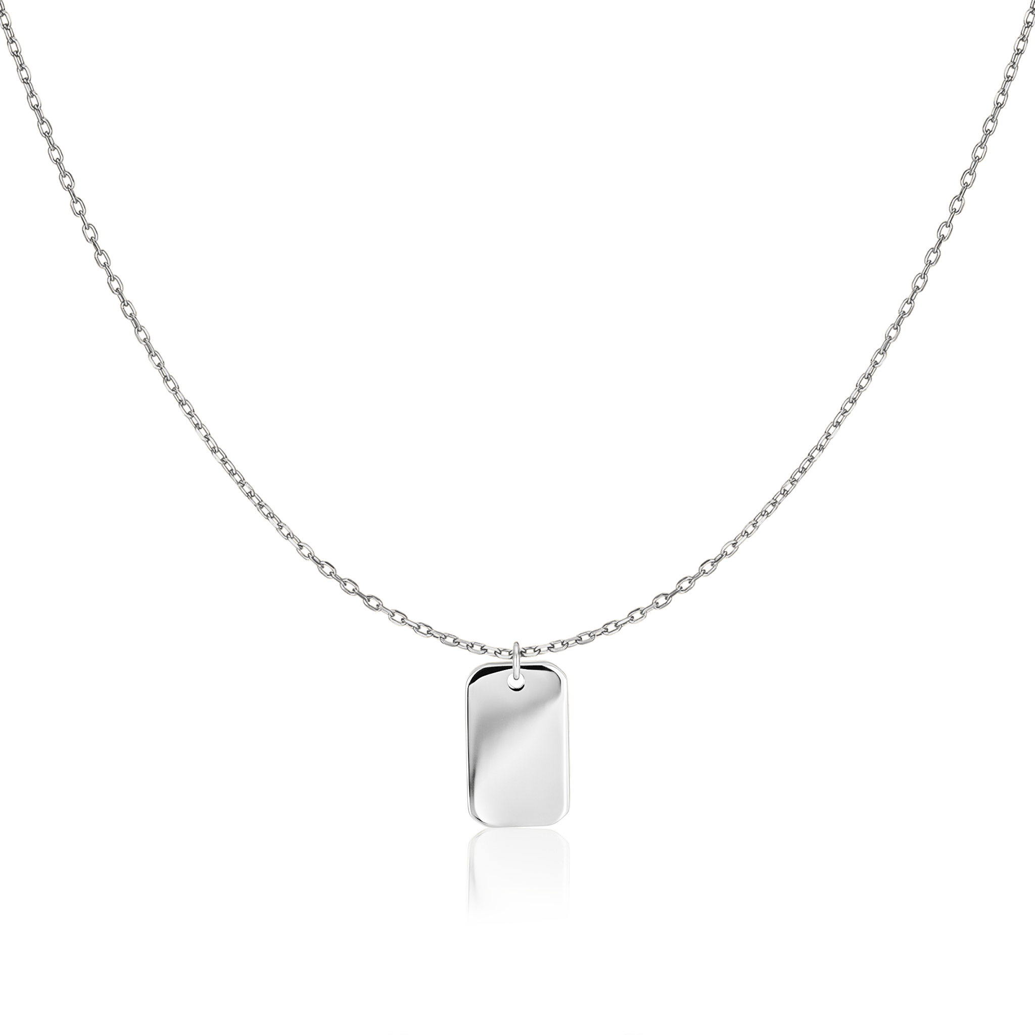 Collier plaque - Personnalisé