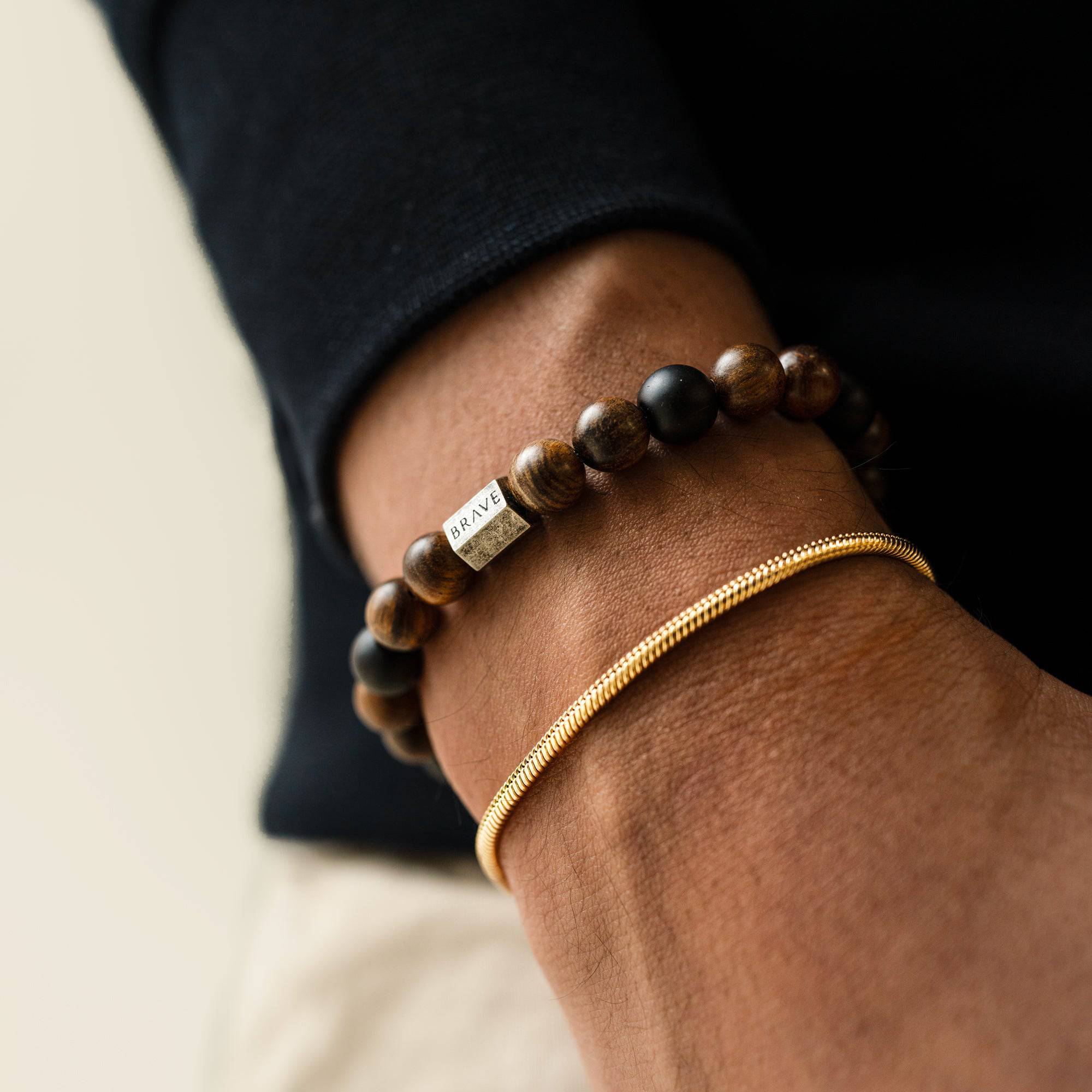 "Courage" BRAVE Men's Bracelet - SophiaJewels