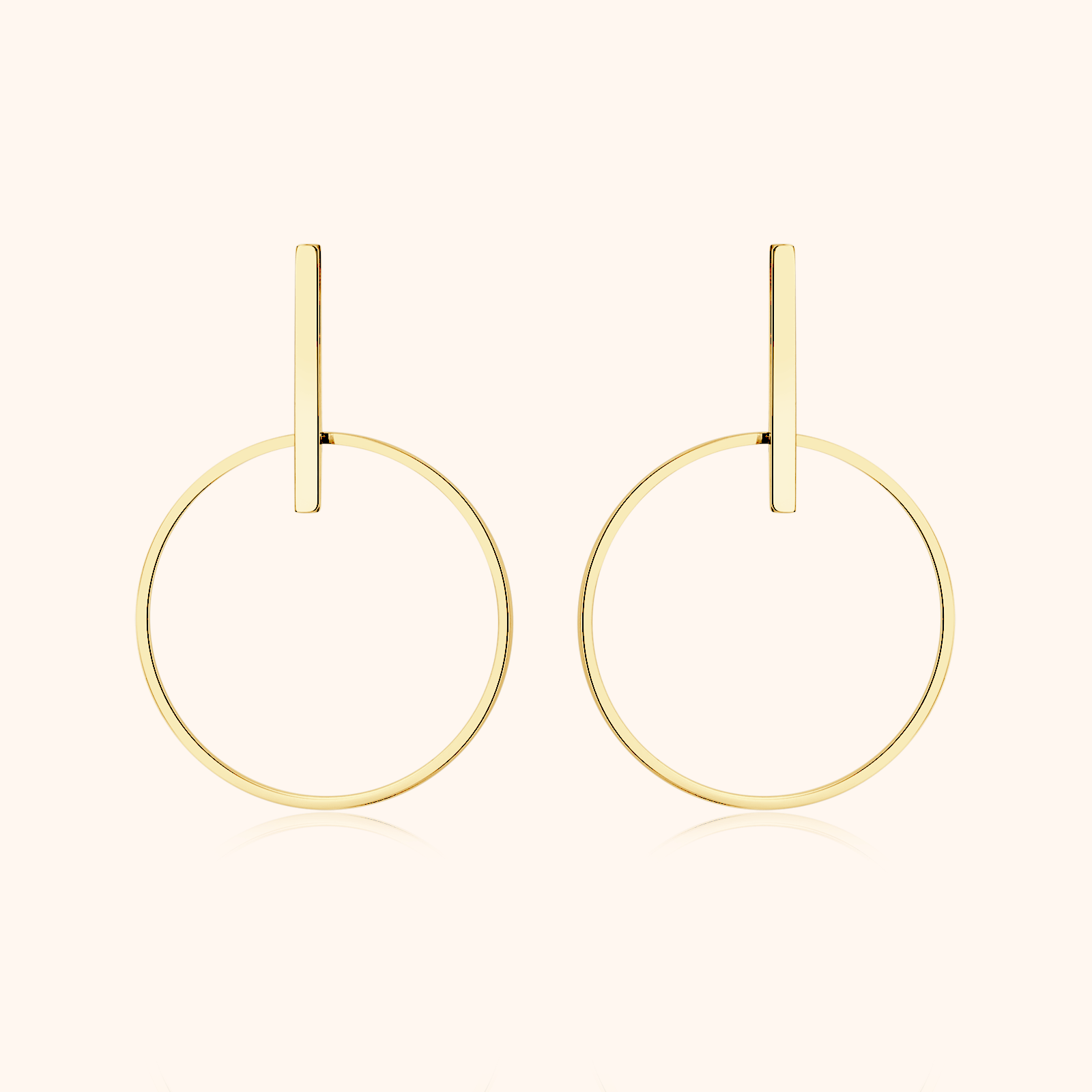 Minimalist Hoops Earrings - SophiaJewels