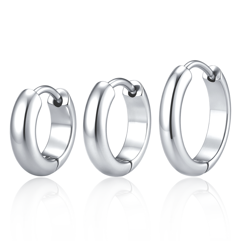 Boucles d’oreilles 3 créoles