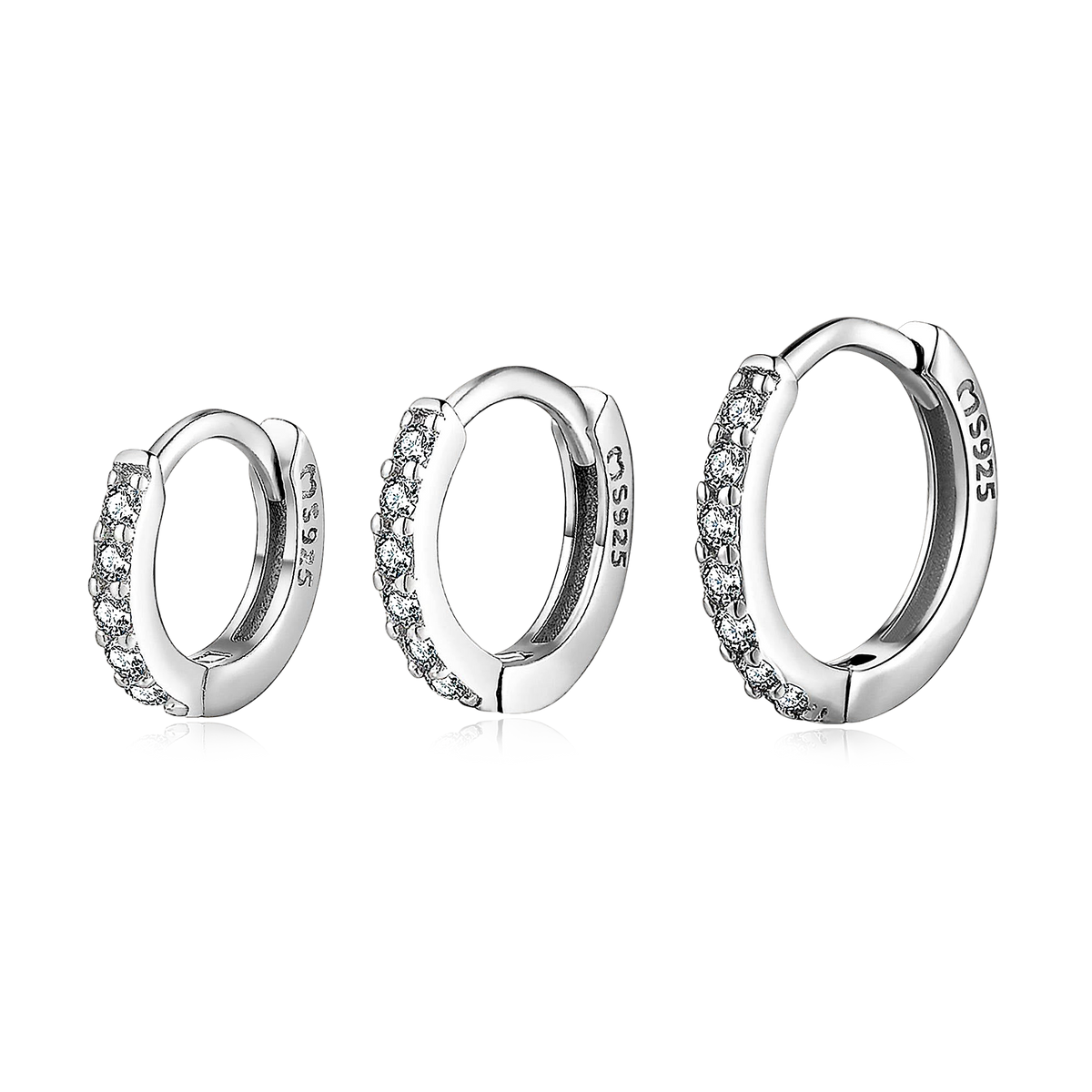 Triple Hoops Earrings - SophiaJewels
